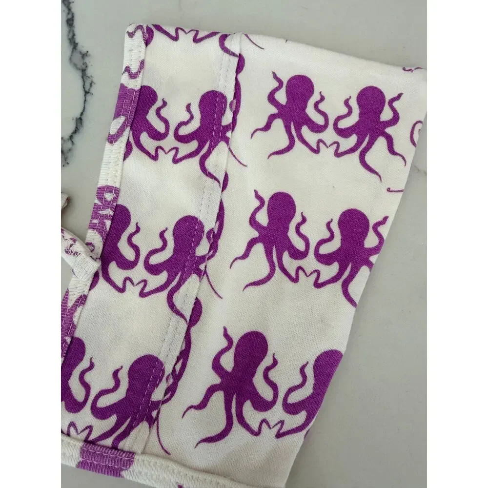 Kate Quinn Organic Cotton Elf Hat - Orchid Octopus